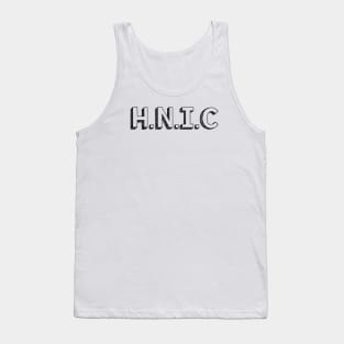 H.N.I.C / / Typography Design Tank Top